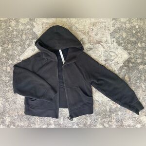 Black Lululemon Scuba Oversized Full-Zip Hoodie: XS/S: Excellent used condition